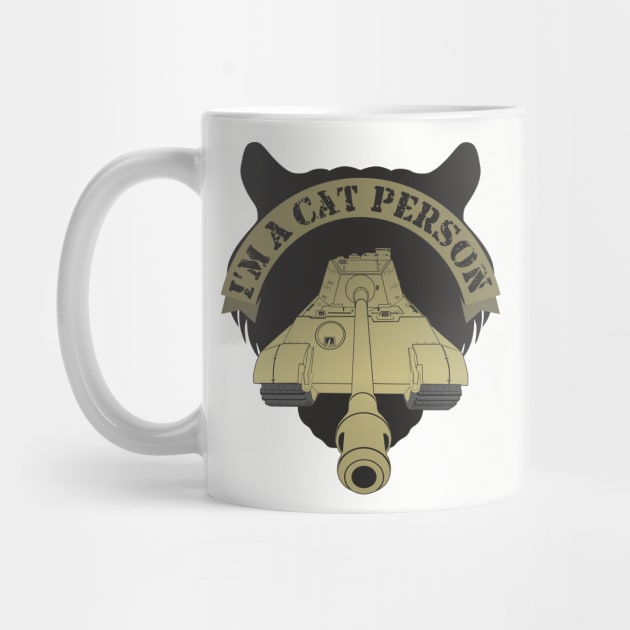 I'm A Cat Person Pz VI Ausf. B, Tiger II by FAawRay